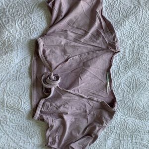 Urban Outfitters Cropped Shirt